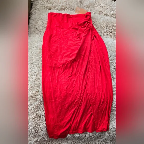 SOLD Popilush Shapewear Midi Skirt #868 - Picture 2 of 10